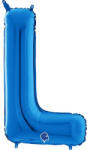 Grabo Balon folie litera L albastru 66 cm - articole-petreceri - 19,99 RON
