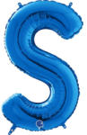 Grabo Balon folie litera S albastru 66 cm - articole-petreceri - 19,99 RON