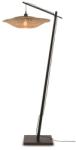 IT'S ABOUT ROMI Lampadar din bambus KALIMANTAN orizontal S negru, 60cm (KALIMANTAN/F/AD/B/15/BN)