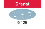 Festool Foaie abraziva STF D125/8 P120 GR/10 Granat (497148) - albertool