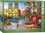 EUROGRAPHICS 1000 db-os puzzle - Notre Dame, Dominic Davison (6000-5530) (6000-5530)