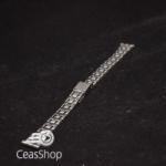  Bratara dama metalica argintie 12mm - 38582