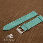  Curea piele turquoise vintage 18mm - 42251