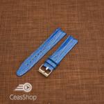  Curea model soparla captusita pe jumătate albastră 18mm - 45806