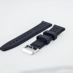  Curea silicon neagra 24mm - 31724