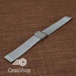  Bratara milaneza fina argintie 18mm -39864