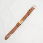  Curea NATO piele maro deschis 24mm vintage- 385243