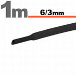 Zsugorcső (6 mm - 3 mm) - fekete (11022F)