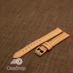  Curea maro mustar piele vitel model soparla captusita 16m - 35984