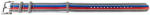  Curea NATO multicolora 22mm -54074