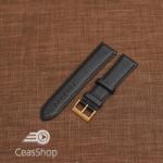  Curea piele VERONA neagra, captusita 18mm -XL- 46328