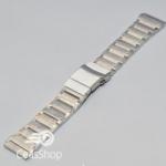  Bratara metalica argintie 24mm- 38971
