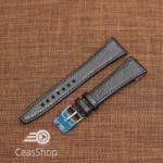  Curea buffalo piele vitel neagra, open end, 12mm - 48172
