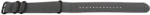  Curea NATO gri 22mm cu 4 catarame zulu negre -49864