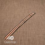  Curea NATO negru cu portocaliu 18mm - 36522