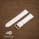 Curea piele vitel alba 22mm - 40469