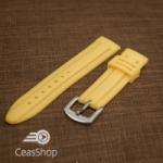  Curea ceas sport galbenă 22 mm - 34597