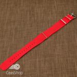  Curea NATO rosie 22mm - 40894