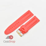  Curea silicon subtire rosie 30mm
