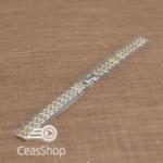  Bratara dama metalica bicolora 10mm - 37534