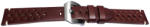  Curea piele perforata maro închis GP Racing 20mm - 56977 - ceas-shop
