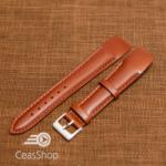  Curea piele vitel maro, open end, 20mm - 36027