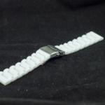  Curea silicon alba 22mm - 34606