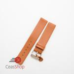  Curea piele vitel maro plata, semi lucioasa 26mm - 3270326