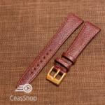  Curea buffalo piele vitel maro, open end, 14mm - 48179