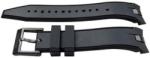  Curea cauciuc originala Seiko Sportura neagră - 20mm - ceas-shop - 931,00 RON
