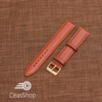  Curea piele VERONA maro, captusita 18mm -XL- 46344