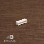  Bride cauciuc/silicon 16mm albe