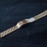  Bratara metalica reglabila aurie capete drepte 16 - 21mm - 20496