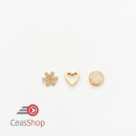  Charm pentru bratara tip Pandora milaneza aurie