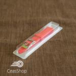  Curea silicon tip Swatch 17 mm rosie