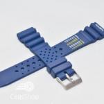  Curea poliuretan navy 22mm(24mm) - 41158