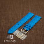  Curea model crocodil captusita albastră 20m - 45779