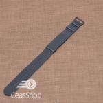  Curea NATO neagra 22mm catarame negre - 36558