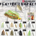 Herakles Spinnerbait Herakles Flatter Compact, Chartreuse/Lime, 7g (ARHKFG02)