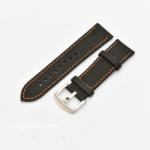  Curea panza neagra cu portocaliu 20mm - 51538 - cureaceas