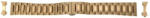  Bratara aurie deployant capat drept si curbat 24mm