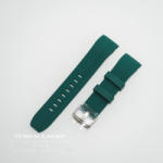  Curea silicon verde capat curbat 22mm - 58401 - cureaceas