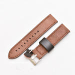  Curea piele maro inchis vintage QR 24mm - 3990224 - cureaceas