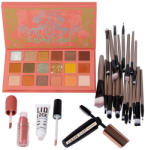 Makeup Set Machiaj : Trusa Fard + Pensule + Ruj + Primer + Rimel