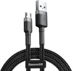 Baseus Cablu de date Baseus Cafule micro USB 1M- Negru cu gri
