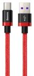 Baseus Cablu de date Baseus Purple Gold USB / USB-C Cable SuperCharge 40W- 2 M-Rosu