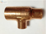 EU Réz forrasztható szűkített T -idom 18-15-15mm (181515t) - meleget