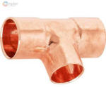 EU Réz forrasztható szűkített T -idom 35-18-35mm (351835t) - meleget