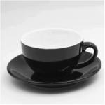  Cappuccino csésze Kaffia 200ml - Fekete