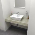 Sapho TAILOR Rockstone pult, 70x50cm, F verzió (TR070F) (TR070F)